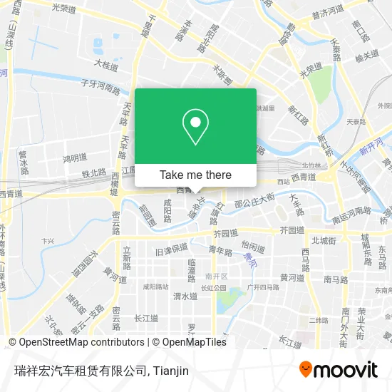 瑞祥宏汽车租赁有限公司 map