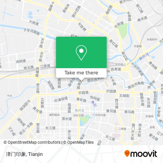津门印象 map