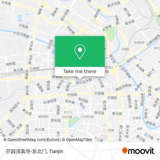 芥园清真寺-东北门 map