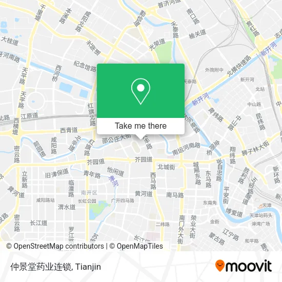 仲景堂药业连锁 map