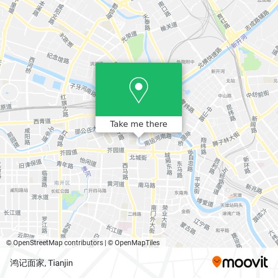 鸿记面家 map