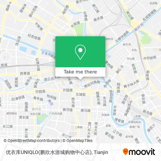 优衣库UNIQLO(鹏欣水游城购物中心店) map