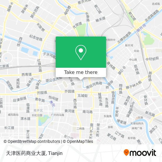 天津医药商业大厦 map