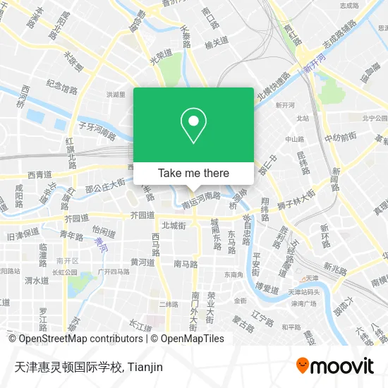 天津惠灵顿国际学校 map