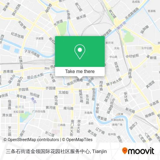 三条石街道金领国际花园社区服务中心 map