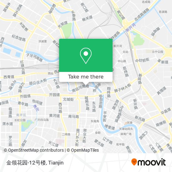 金领花园-12号楼 map