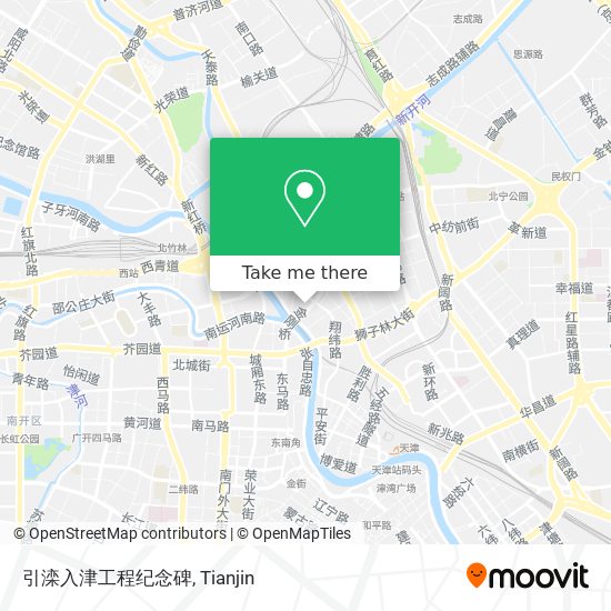 引滦入津工程纪念碑 map
