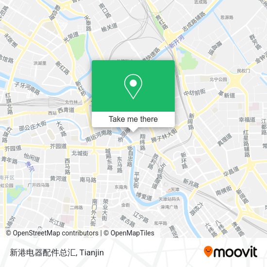 新港电器配件总汇 map