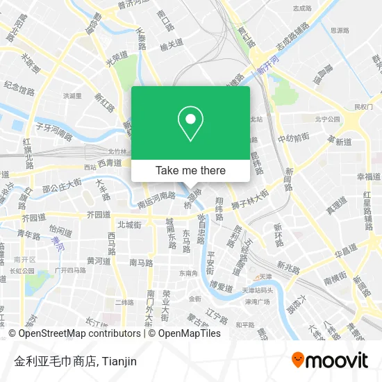金利亚毛巾商店 map