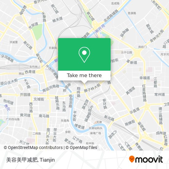 美容美甲减肥 map