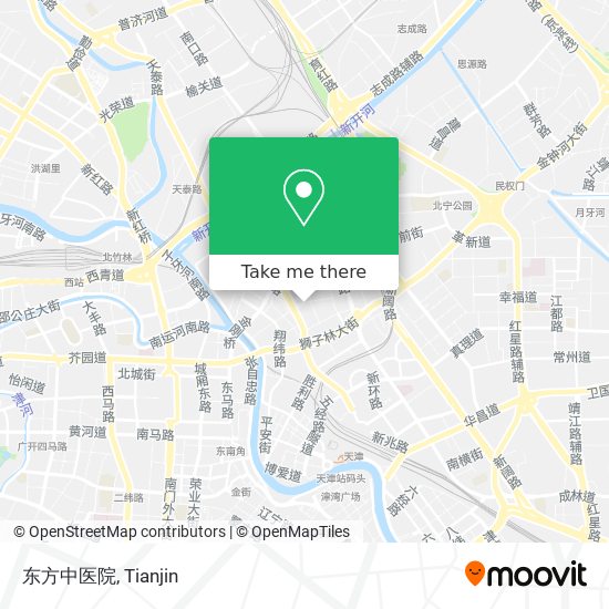 东方中医院 map