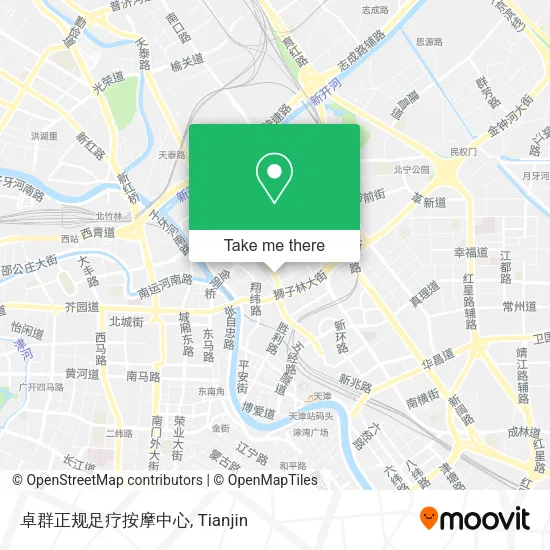 卓群正规足疗按摩中心 map