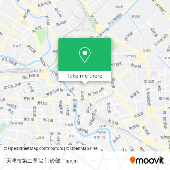 天津市第二医院-门诊部 map