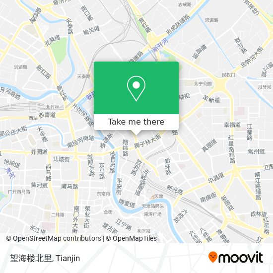 望海楼北里 map