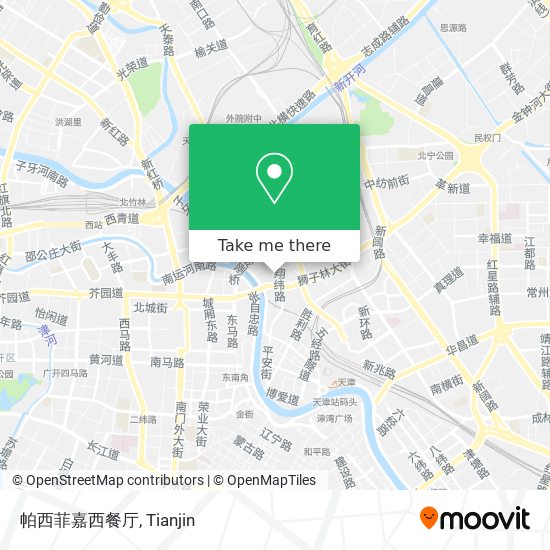 帕西菲嘉西餐厅 map