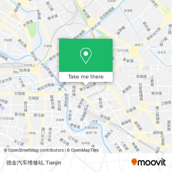 德金汽车维修站 map