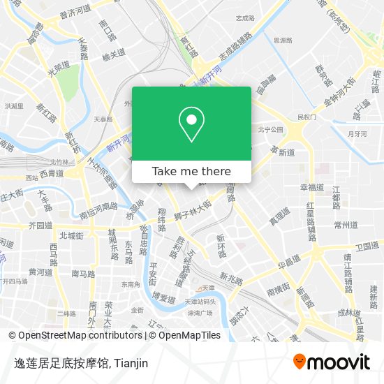 逸莲居足底按摩馆 map
