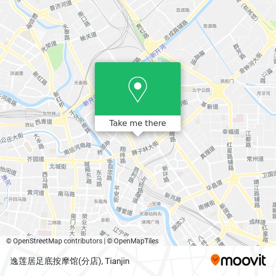 逸莲居足底按摩馆(分店) map