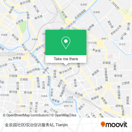 金辰园社区综治信访服务站 map