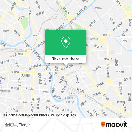 金庭里 map