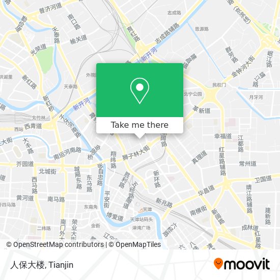 人保大楼 map