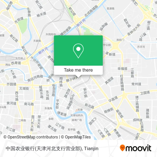 中国农业银行(天津河北支行营业部) map