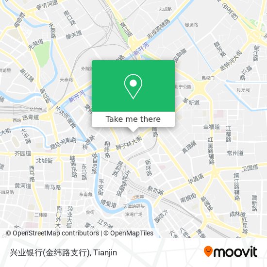 兴业银行(金纬路支行) map