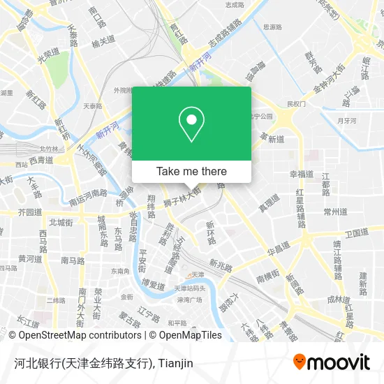 河北银行(天津金纬路支行) map