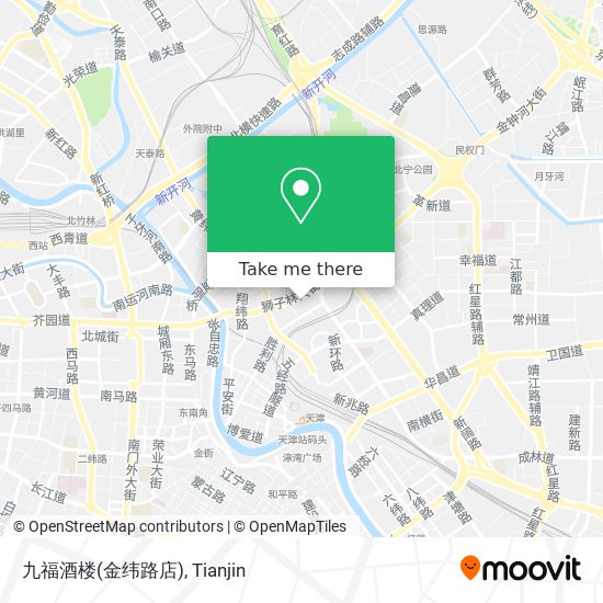 九福酒楼(金纬路店) map