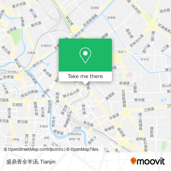 盛鼎香全羊汤 map