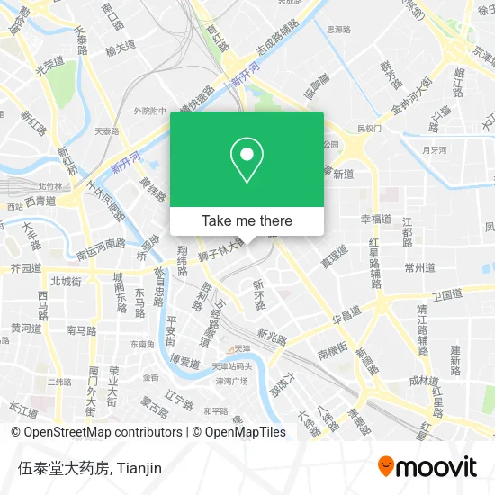 伍泰堂大药房 map