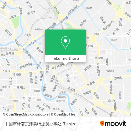 中国审计署京津冀特派员办事处 map