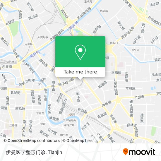 伊曼医学整形门诊 map