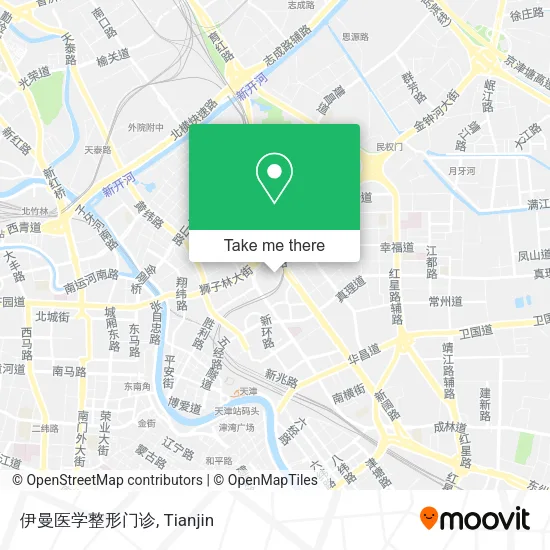 伊曼医学整形门诊 map