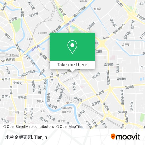米兰金狮家园 map