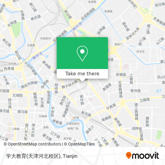 学大教育(天津河北校区) map