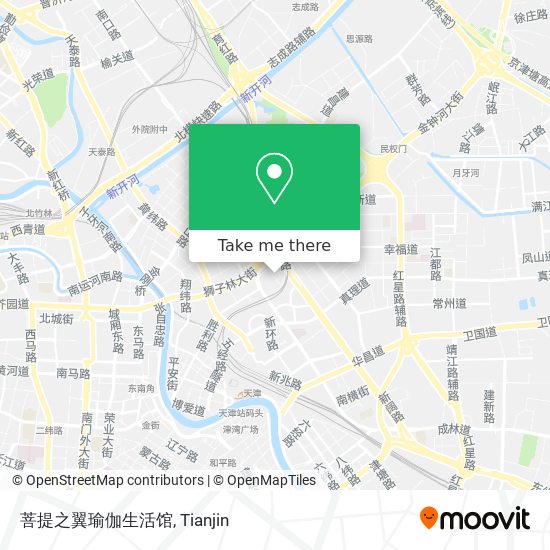 菩提之翼瑜伽生活馆 map