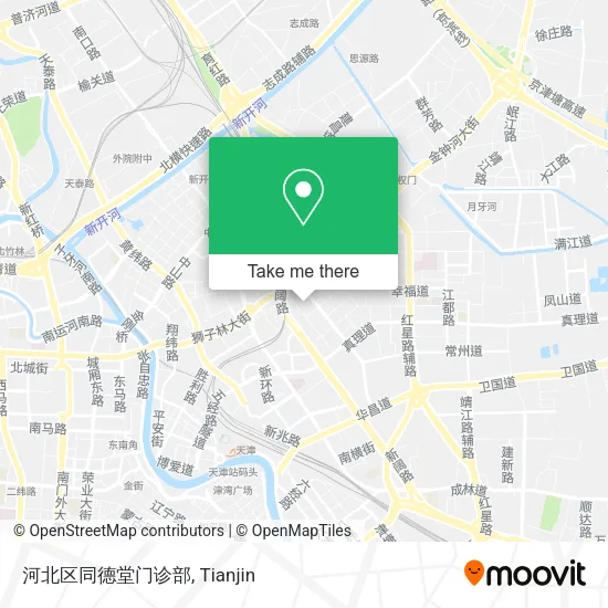 河北区同德堂门诊部 map