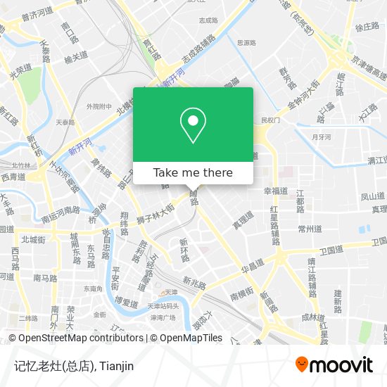 记忆老灶(总店) map