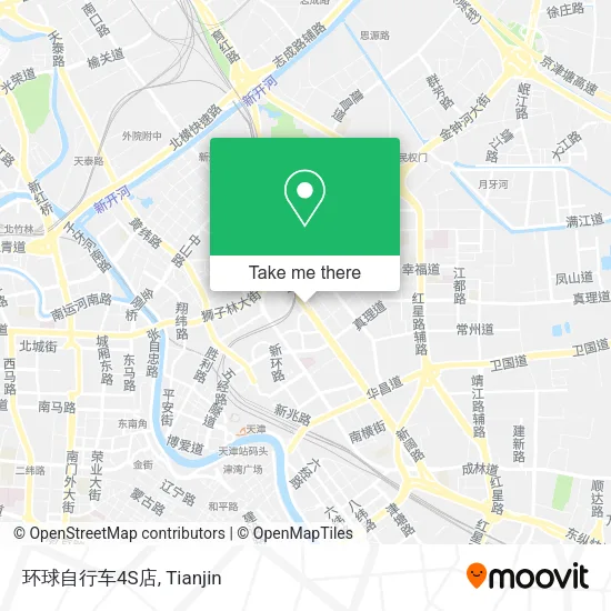 环球自行车4S店 map