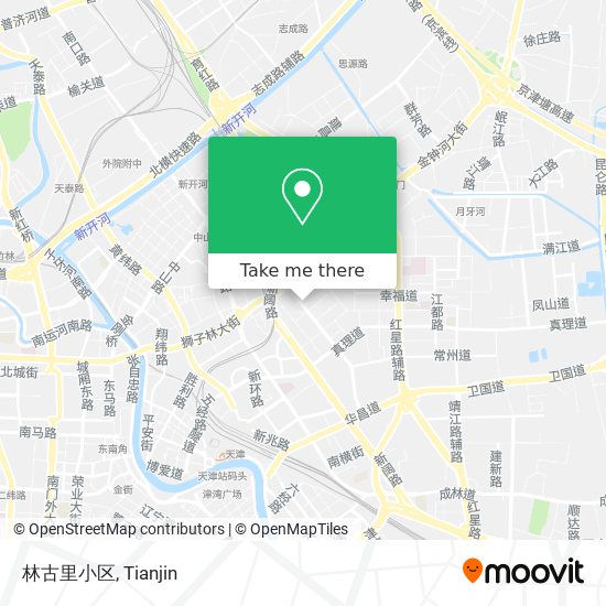 林古里小区 map