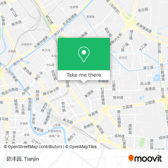 碧泽园 map