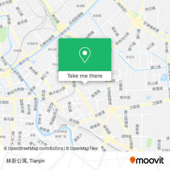 林新公寓 map