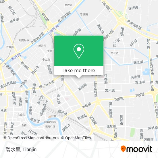 碧水里 map