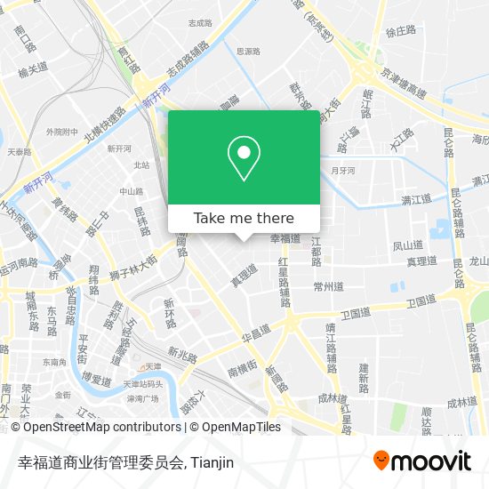 幸福道商业街管理委员会 map