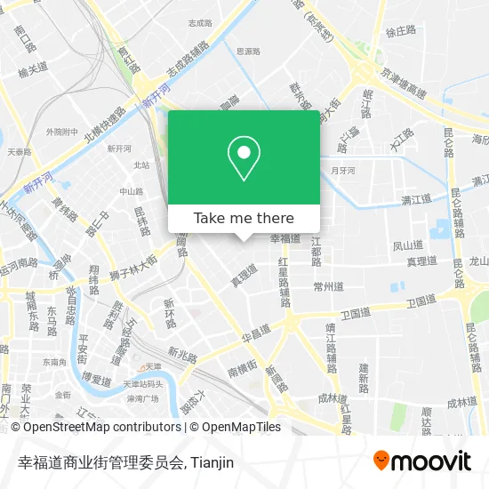 幸福道商业街管理委员会 map
