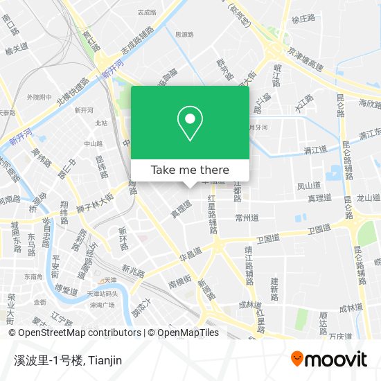 溪波里-1号楼 map