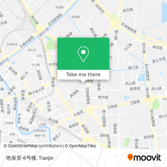 艳泉里-6号楼 map