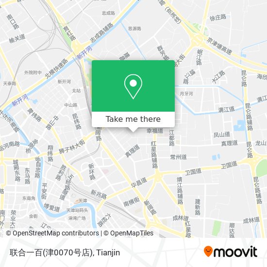 联合一百(津0070号店) map