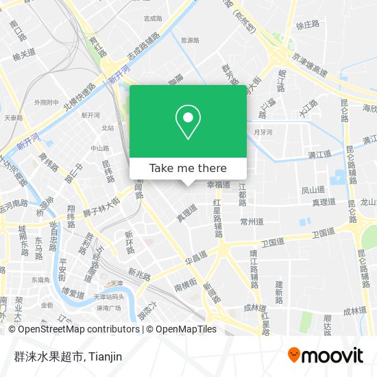群涞水果超市 map
